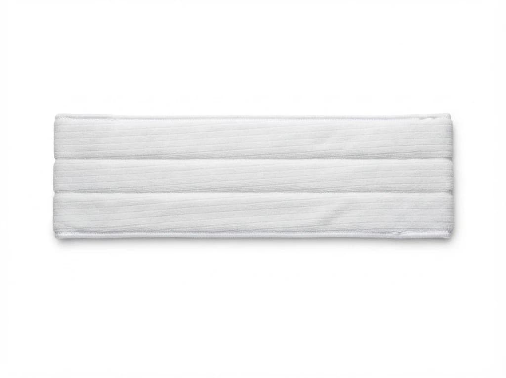 MIDPOSI polyester knit cleanroom mop, hero product shot