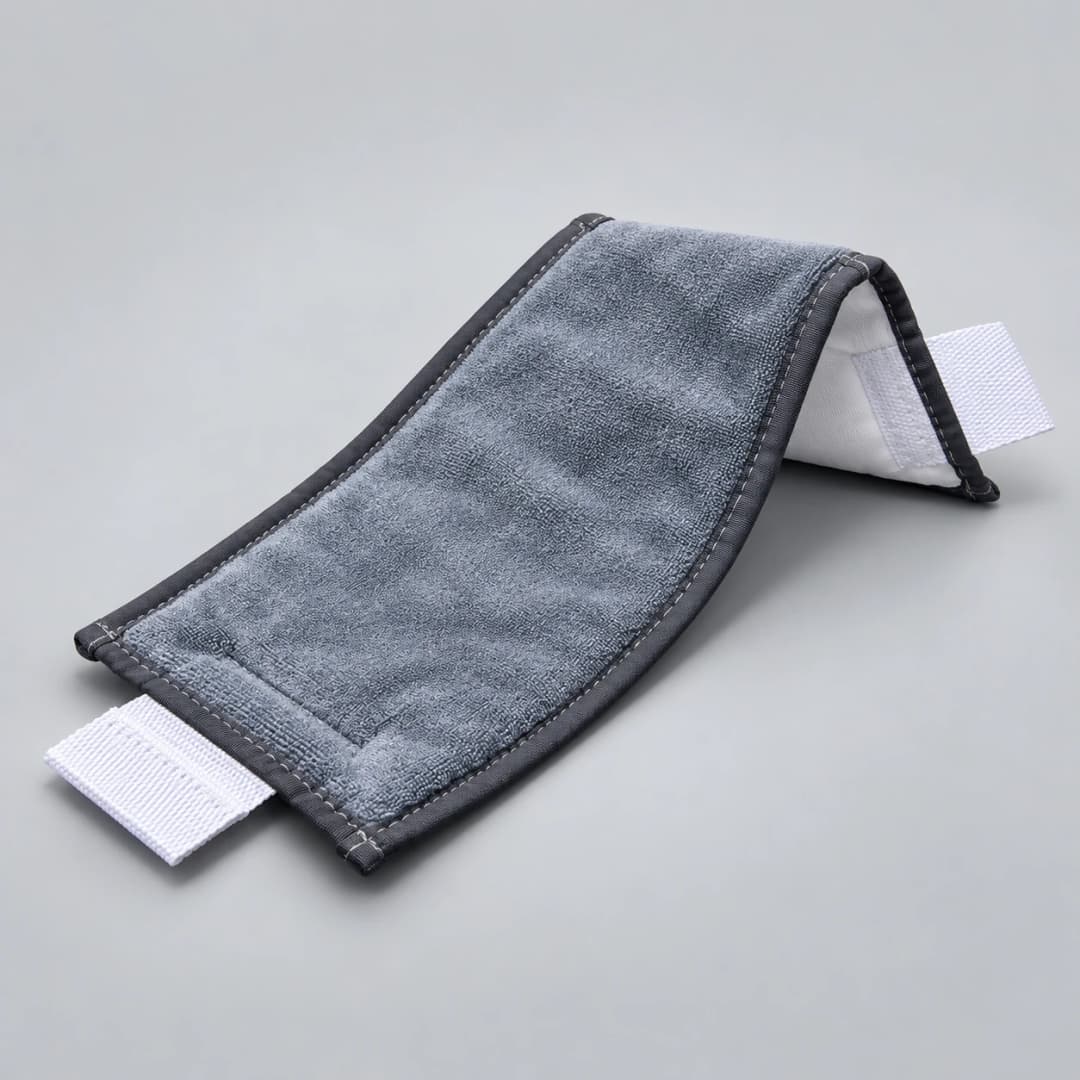 UltraSpeed microfiber mop replacement head, three-quarter construction view